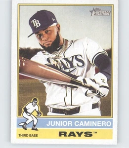 2025 Topps Heritage #280 Junior Caminero - Foto 1 di 2