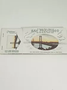 Libro di cartoline souvenir San Francisco vintage - Foto 1 di 10