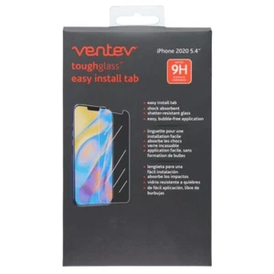 Ventev ToughGlass w/ Easy Install Tab Screen Protector for iPhone 12 Mini - Picture 1 of 3