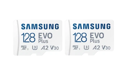 Samsung 128GB EVO Micro SD Memory Card GoPro HERO9 HERO10 Black Bones HERO11 x2 - Image 1 of 3