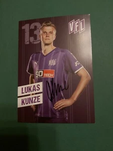 VfL Osnabrück , L. Kunze , 21/22, Autogrammkarte, Fussball - Bild 1 von 1