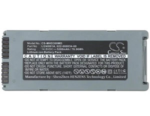 Battery for Mindray BeneHeart D1/D2/D3 / 022-000047-00, 022-000124-00, LI24001A - Picture 1 of 5