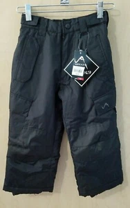 Boys/Girls Youth VERTICAL 9 Black Winter Snowboard Ski Snow Pants SZ XS 4/5 - Picture 1 of 5