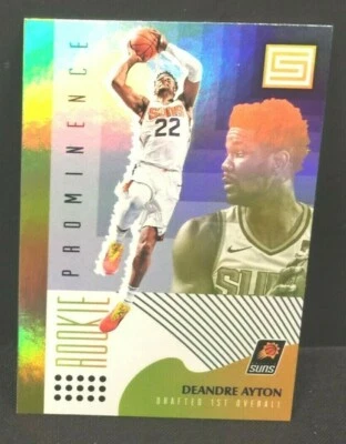 2018-19 STATUS  BASKETBALL ROOKIE PROMINENCE DEANDRE AYTON  # 1  FREE S&H  - Image 1 of 2