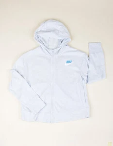 Nike Sweatshirt C / Abzugshaube Mädchen Sportswear Full Zip Jersey Hoodie - 085 - Bild 1 von 5