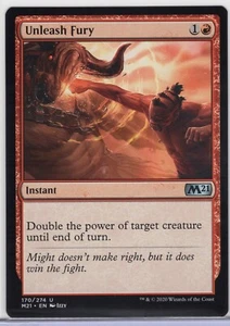 1x Unleash Fury - Core Set 2021 - Near Mint - Imagen 1 de 1