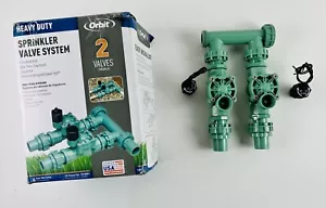 Orbit 57250 2-Valve Heavy Duty Preassembled Manifold - Picture 1 of 12