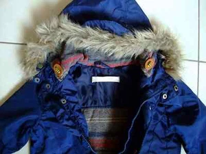 Zara Jacke Winterjacke Anorak Parka Übergang gefüttert Junge 110 Herbst - Bild 1 von 4