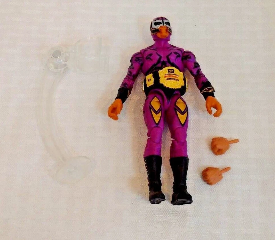 Figura de lucha libre suelta WWE Mattel Elite completa Havoc REY MYSTERIO WWF WCW ECW Foto 1 de 1