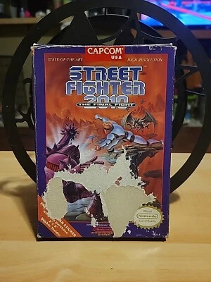 Street Fighter 2010 (Nintendo 1990) NES с коробкой и игровым держателем РЕДКАЯ  - Изображение 1 из 4
