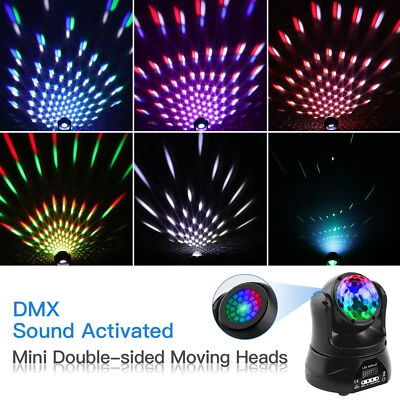 Mini Moving Head Light With 36 LEDs RGBW Kaleidoscope Effect For Club Party - Image 1 of 4