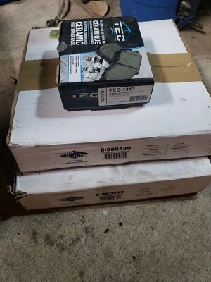 Pastillas de freno y rotores traseros de cerámica para Hyundai Kia Azera Optima Sonata tracción delantera Foto 1 de 4