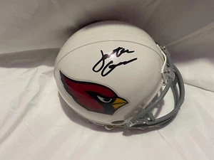 Arizona Cardinals JONATHAN GANNON signed Mini Helmet PROOF - Picture 1 of 2