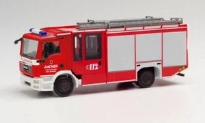 Herpa 095730 MAN  TGS Ziegler Z Cab Feuerwehr Verlautenheide 1:87 Neu&Ovp - Picture 1 of 1
