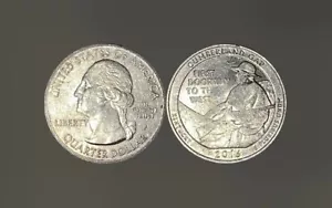 2016 cumberland gap quarter error. Faded Words: “First Doorway To The West” - Picture 1 of 2