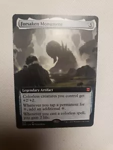 Monumento Abandonado Arte Extendido Mítico Raro Magic The Gathering Magic The Gathering LP - Imagen 1 de 1