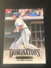 1994 Donruss 90's Dominators Batting Average Paul Molitor #3 HOF