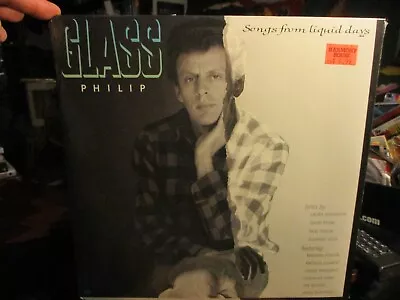 Sealed 1986 PHILIP GLASS Songs From Liquid Days US LP CBS 39564 Modern Classical - Image 1 of 2