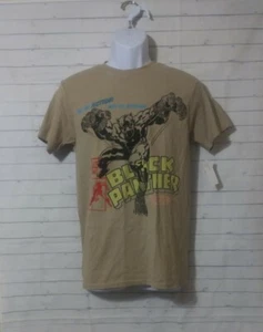 Men's Walt Disney World By Hanes Marvel Black Panther Graphic Tshirt, Sz S, New - Picture 1 of 9