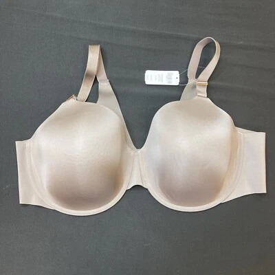 NWT $58 SOMA 44D Vanishing 360 Perfect Coverage FR CL Light Lined Bra Mochaccino - Image 1 of 4
