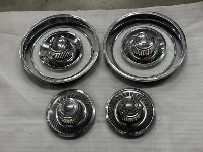 4 Chevrolet Corvette, Nova, Camaro, Chevelle Rally Wheel Centers 3925805 552504 - Image 1 of 4