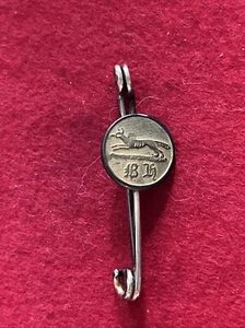 Badsworth Fox Hounds. Rare Hunting Stock Pin. Pitt Button Backmark. - Picture 1 of 4
