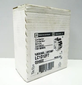 Telemecanique LC1D12F7 034922 Contactor Schütz 5,5KW/400V - unused/OVP- - Bild 1 von 2