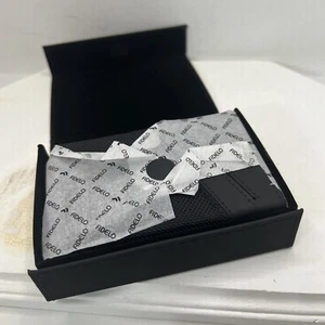 FIDELO Minimalist Wallet Movable Black Leather Case Hybrid / Mag Clip NEW  - Picture 1 of 6