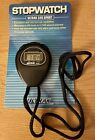 ULTRAK 320 Sport / Training Stopwatch w/Lanyard and New Batteries Perf Condition