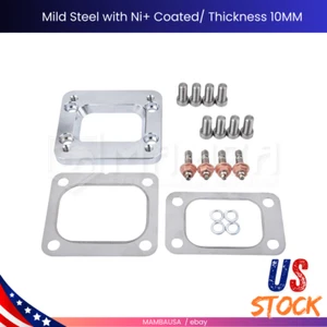 Kit adaptador de brida turbo de cabezal a T4 MAMBA Garrett T3 (entrada única/desplazamiento) - Imagen 1 de 8