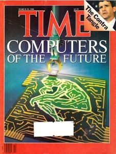 March 1988 Time Magazine Computers Iran Contra Mammograms Panama Noriega Fashion - Picture 1 of 1