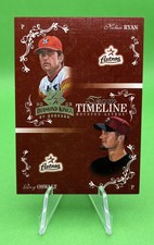 2003 Donruss Diamond Kings Team Timeline /1000 Nolan Ryan Roy Oswalt #TT-1 HOF