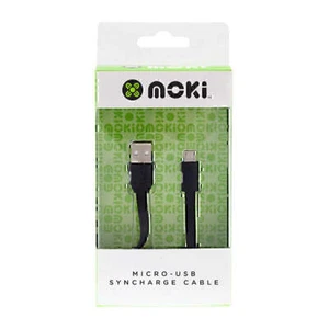 Moki Micro-USB SynCharge Cable 90cm - Foto 1 di 2