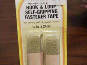 HOOK AND LOOP Self Gripping Fastener Tape 3/4 Inches By Coats And Clark - Picture 1 of 5