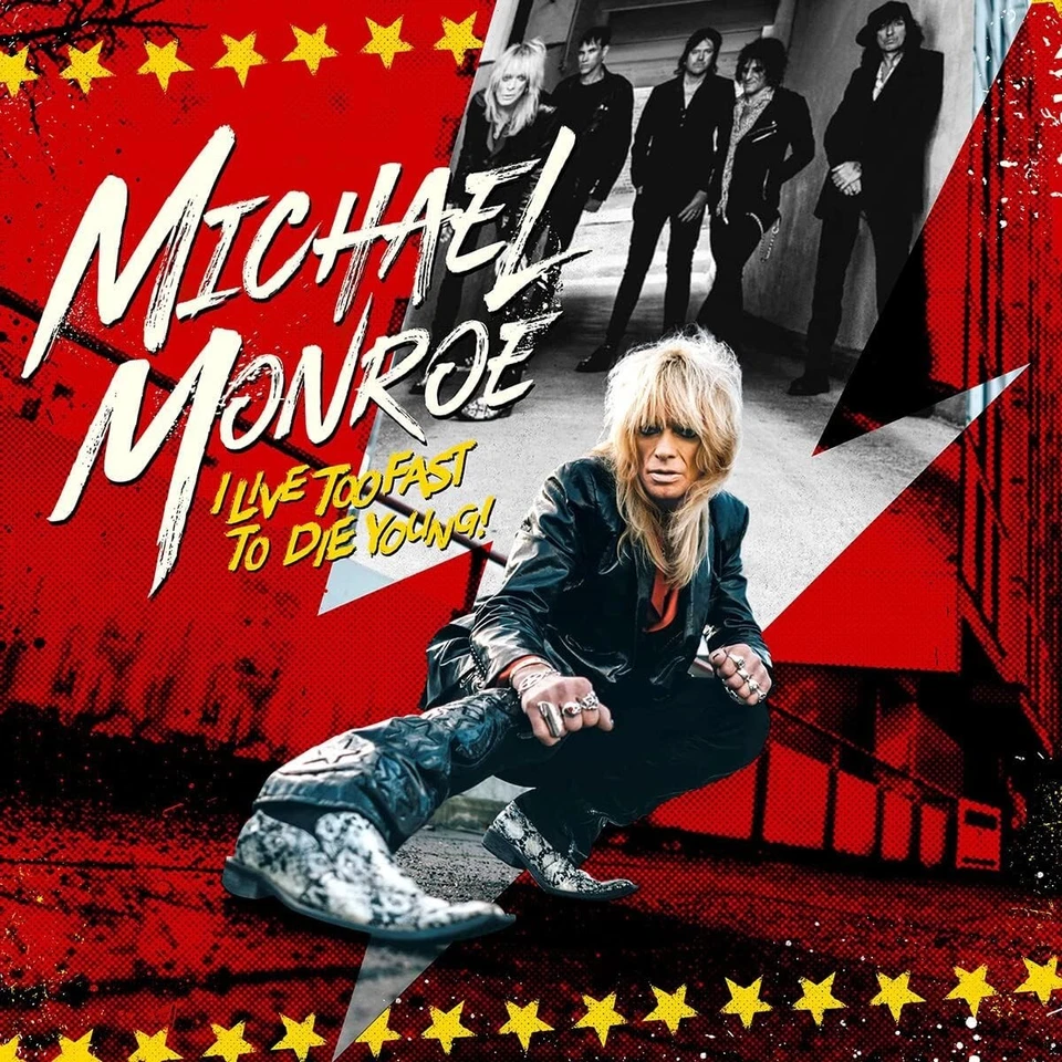 Neue Michael Monroe mit LIVE 2016 2 CD I Live Too Fast To Die Young! Deluxe Ed. - Bild 1 von 1