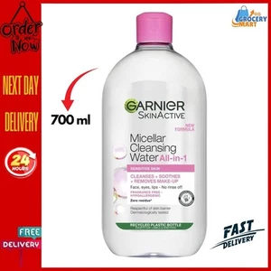 Garnier Micellar Cleansing Water, Gentle face Cleanser & Makeup Remover 700 ml - Picture 1 of 6