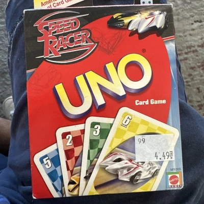 Speed Racer Uno Card Game Small Tear   Q6 - Image 1 of 3