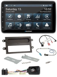 Blaupunkt USB DAB SD Lenkrad Bluetooth Autoradio für Renault Twingo ab 2015 grau - Bild 1 von 12