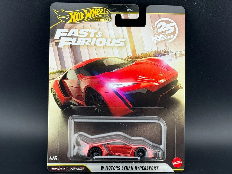 风火轮 带电机 Lykan Hypersport Fast and Furious HNW46-956N 1/64 — 第 1/1 张图片