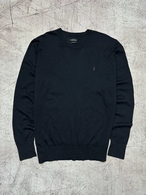 Allsaints Mens Mode Merino Wool Crew Neck Sweater Size XXL - Image 1 of 4