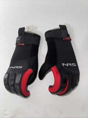 Guantes de remo de neopreno de titanio NRS talla M Foto 1 de 4