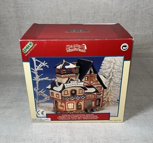 Lemax Christmas Village - 15581 - Vintage 2001 - Iluminar - Escuela de fabricación de juguetes Elf - Imagen 1 de 8