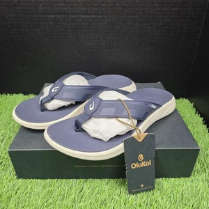 Sandalias OluKai Malana, Mood Indigo, EE. UU. Para hombres Talla 9, 10548-ZNZN, ¡Nuevas en Caja! - Imagen 1 de 10