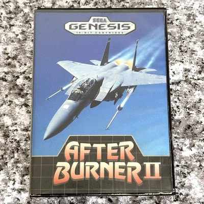 After Burner II Sega Genesis 1990 SEGA Enterprises Ltd Made In Japan No Manual - Image 1 of 4