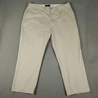 Ralph Lauren Pants Mens 42x29 Beige Flat Front Chino Trousers * - Image 1 of 4