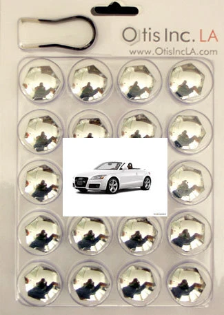 99-9712-C-TT CROMO Tapas de pernos para ruedas AUDI TT ENVÍO GRATUITO en EE. UU. Foto 1 de 1