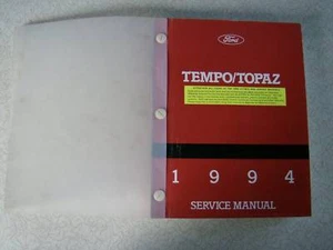 1994 FORD TEMPO TOPAZ SHOP MANUAL - Picture 1 of 1