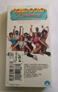 Solid Gold 5 Day Work Out VHS SEALED Watermark Paramount NO BARCODE VTG RARE! - Picture 1 of 8