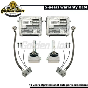 2x OEM 14-20 Jeep Grand Cherokee Lastre de Xenón y D3S Bombilla Cable Kit Unidad de Control - Imagen 1 de 2
