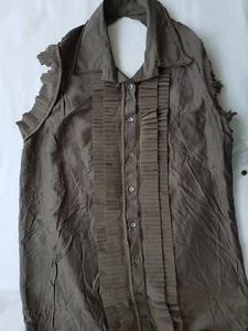 LA PERLA SUMMER DRESS in MOCHA SILK/RAYON - SIZE UK 14/EURO 46 - BNWT - Picture 1 of 12